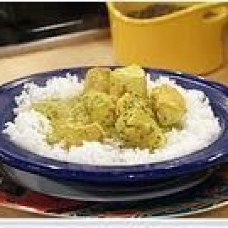 Peanut-Curry Chicken and Rice