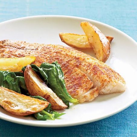Blackened Cumin-Cayenne Tilapia