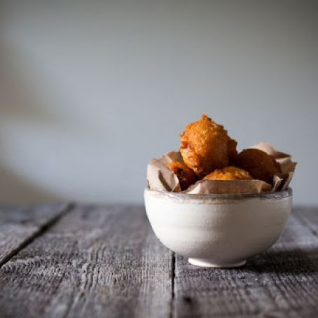 Classic Southern Hushpuppies with Jalapeno Aioli