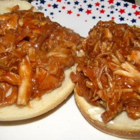 Super Simple Barbecue Chicken Sandwiches