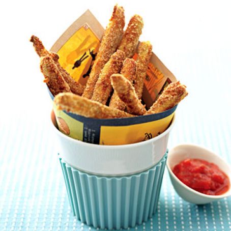 Fiery Zucchini Fries