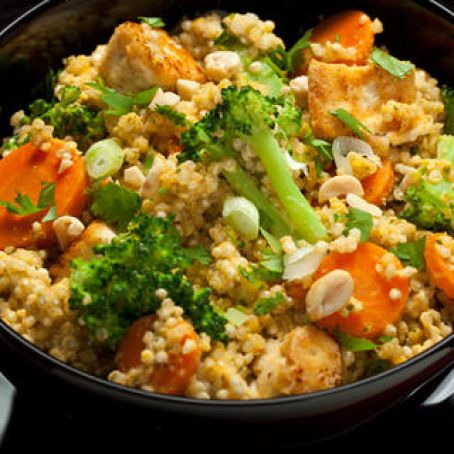 Spicy Thai Coconut Quinoa