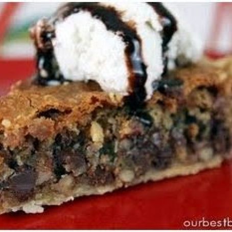 Chocolate Chip Cookie Pie