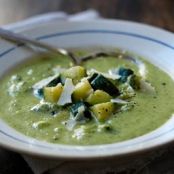 ZUCCHINI****Italian-style courgette and parmesan soup