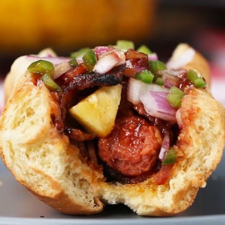 Grilled Swineapple Dogs