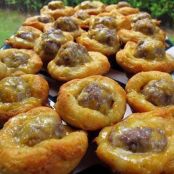 Easy Cheesy Sausage Biscuit Bites