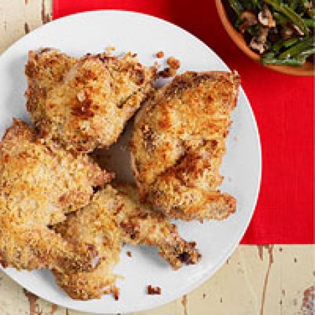 Crispy Chicken or Fish with Dijon & Tarragon