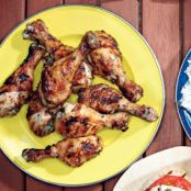 Grillled Lemon Oregano Chicken Drums