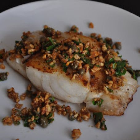 FISH*****Fish with Hazelnuts and Capers