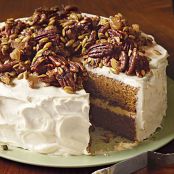 Brown Butter Pumpkin Layer Cake