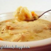 Chicken and Vegetable Dumpling Soup