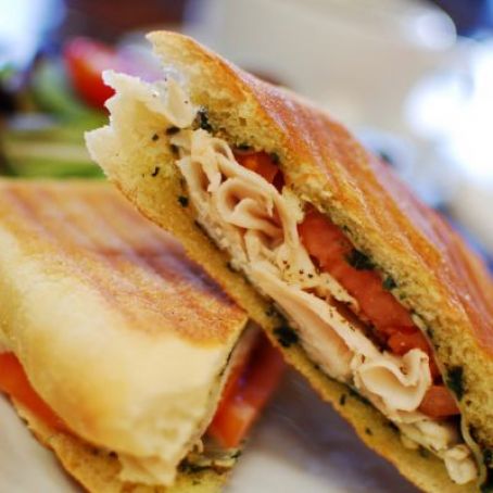 TURKEY PESTO PANINI
