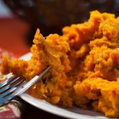 SWEET POTATOES - Roasted Mashed Sweet Potatoes
