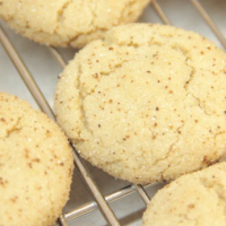 Eggnog Snickerdoodles