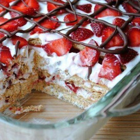 Strawberry Icebox Cake