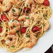 Lemon Pepper Shrimp Scampi