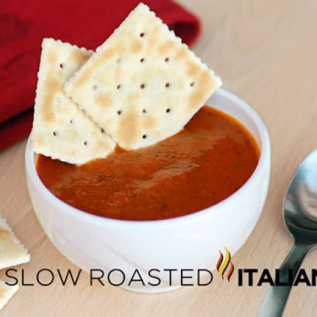Roasted Tomato Basil Soup