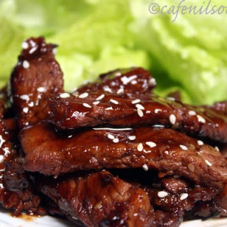 Korean BBQ Beef