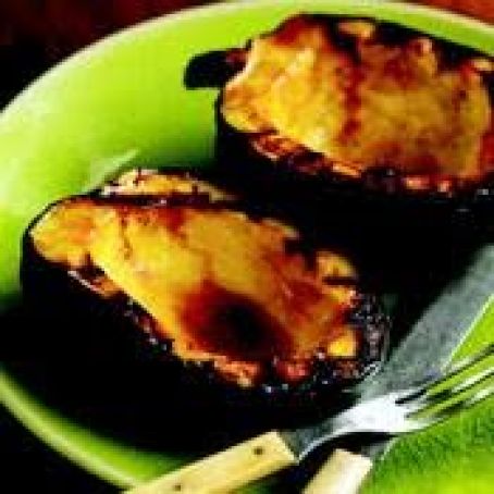 GRILLED ACORN SQUASH w/ORANGE