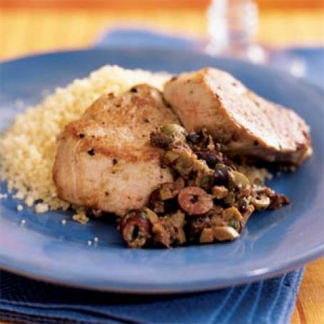 Pork Tenderloin with Olive-Mustard Tapenade