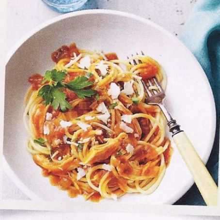 Chicken spaghetti