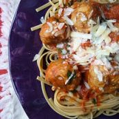 Linguine with Italian Turkey Meatballs