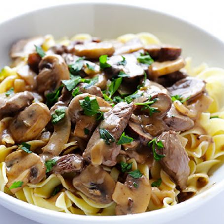 30-Minute Beef Stroganoff