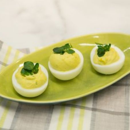 Avocado Deviled Eggs