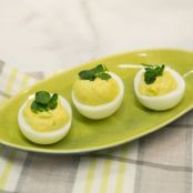 Avocado Deviled Eggs