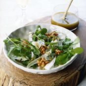 Arugula-Endive Salad with Honeyed Pine Nuts