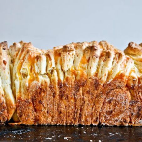Cheesy Puff Pull Apart Bread