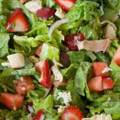 Strawberry Watermelon Chicken Salad