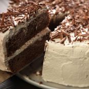 Chocolate Rum Tres Leches Cake