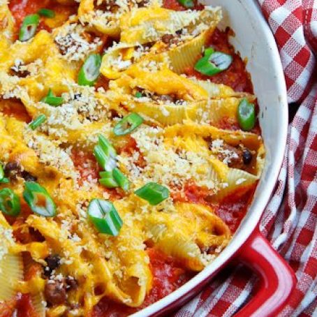 Taco Stuffed Shells
