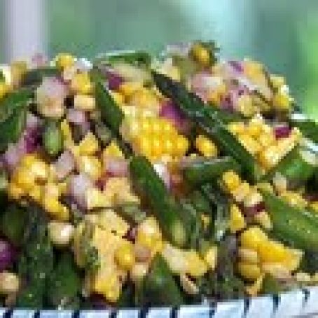 Corn and Asparagus Salad