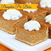 Pumpkin Pie Bars