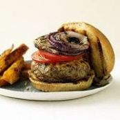 Cheeseburgers with Grilled Onions 7pts