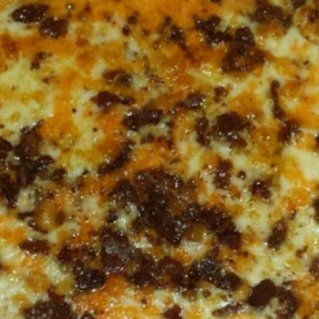 Cheesy Oven Scrambled Eggs