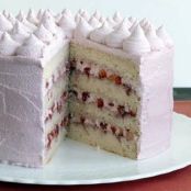 Strawberry Valentine Cake