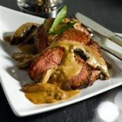 Beef Tenderloin Medallions with Creamy Cafe Balsamic Sauce