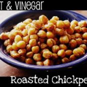Salt & Vinegar Roasted Chick Peas