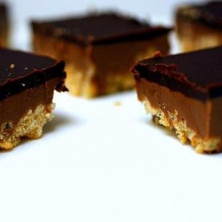 Chocolate Peanut Butter Crispy Bars