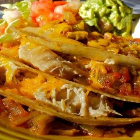 El Pinto's Green Chile Enchiladas