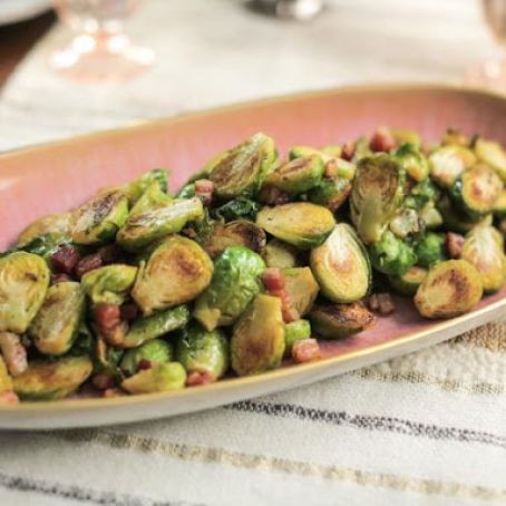 Brussels Sprouts with Pancetta