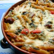 Make Ahead Italian Sausage & Pasta Bake