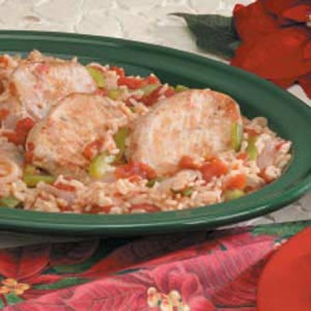 Pork and Rice, (One-Pot)  Recipe