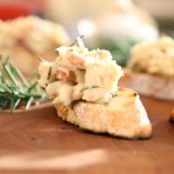 White Beans and Rosemary Crostini