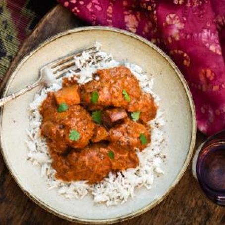 Tomato-Yogurt Chicken Curry