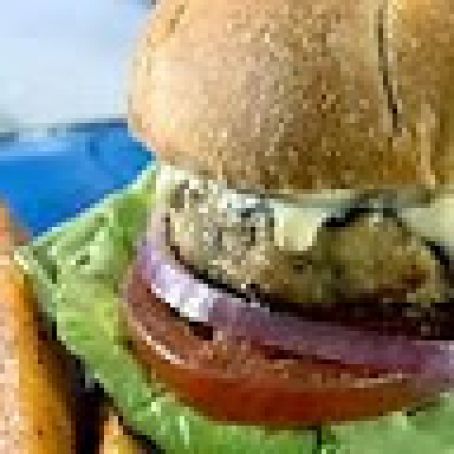 Apple Maple Turkey Burgers with Maple-Dijon Sauce