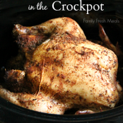 Roast a Whole Chicken in the Crockpot